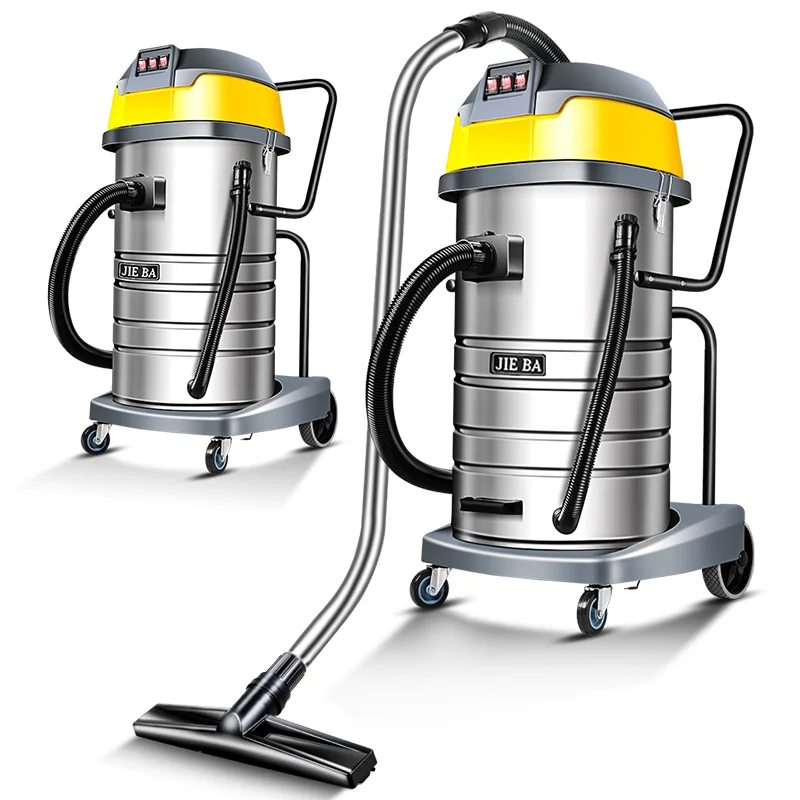 80L High Power Water Suction Intelligent Aircraft Pool Bed Floor Mattress Chalk Toner Pet Hair Dust Mites Car Vacuum Cleaner