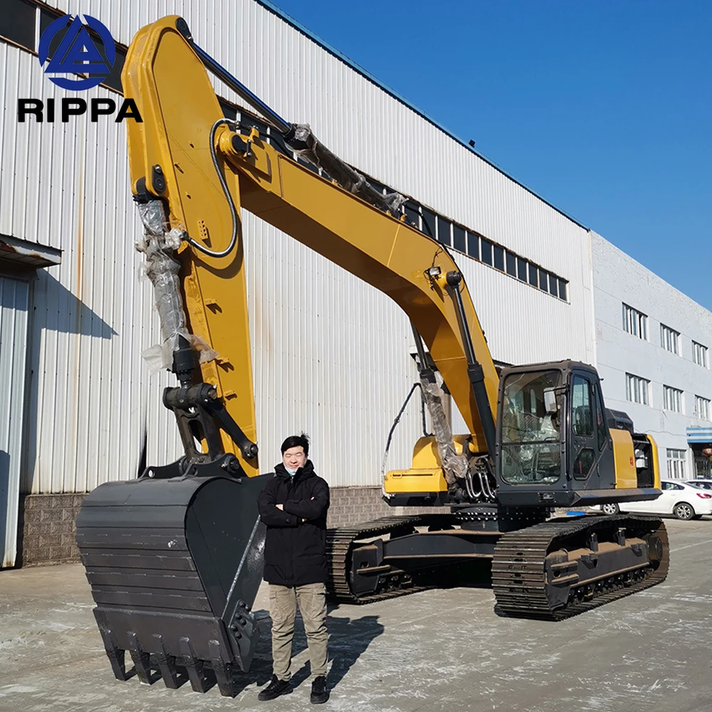 Инженерная строительная техника Rippa Землеройная гусеничный большой экскаватор