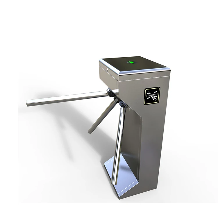 Automatically hydraulic damper electronic vertical tripod turnstile gate official access control