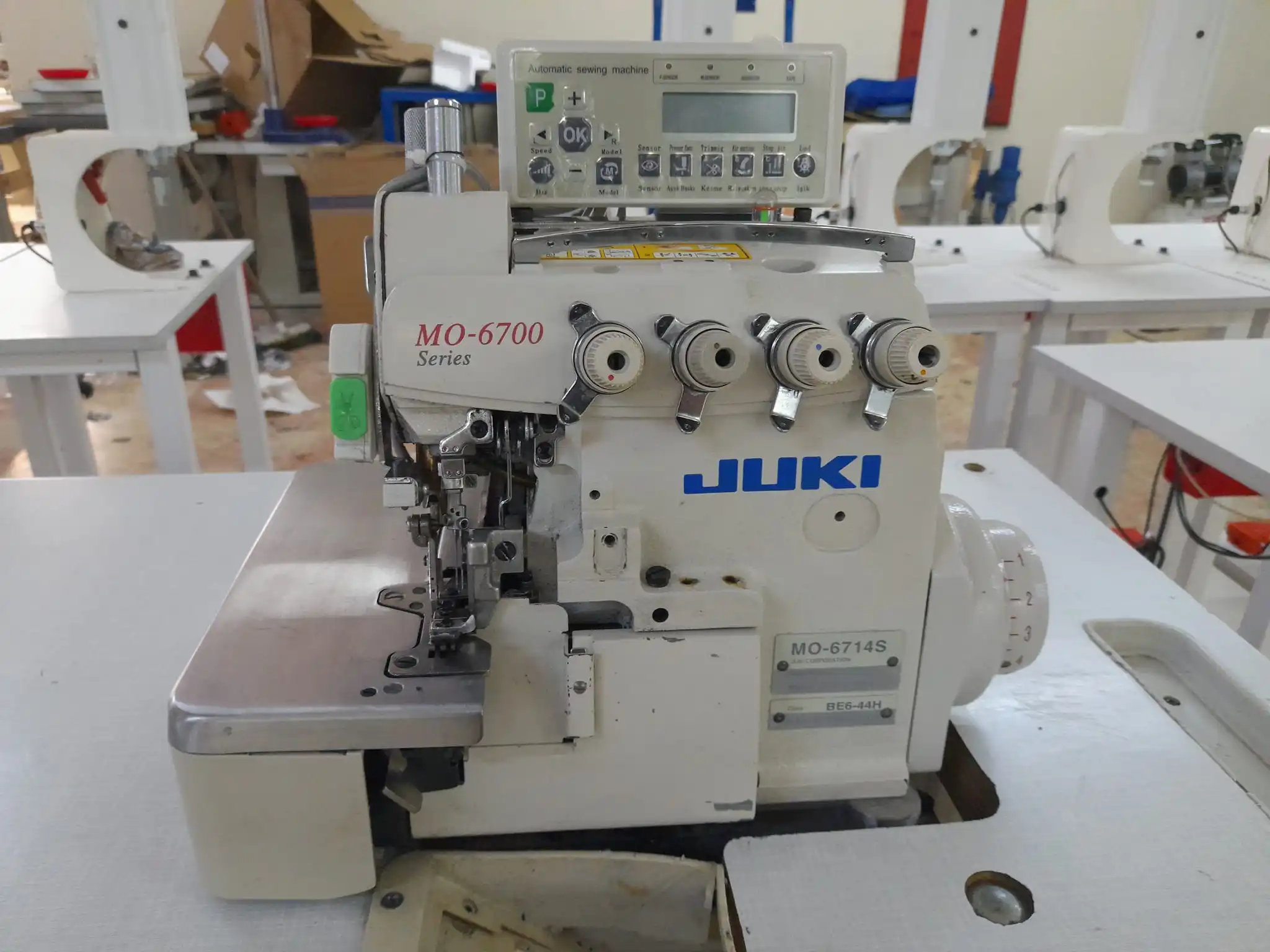 Available for sale Secondhand used MO-6800 series  Direct-drive High-speed Overlock / Safety Stitch sewing Machine