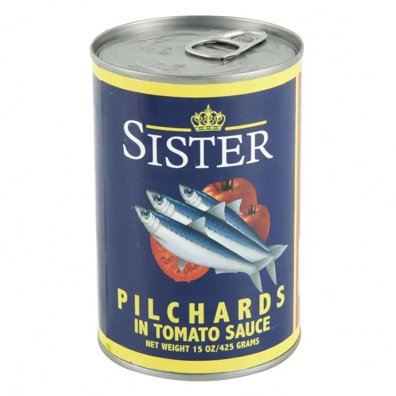 Canned seafood wholesale mackerel in tomato sauce 425g