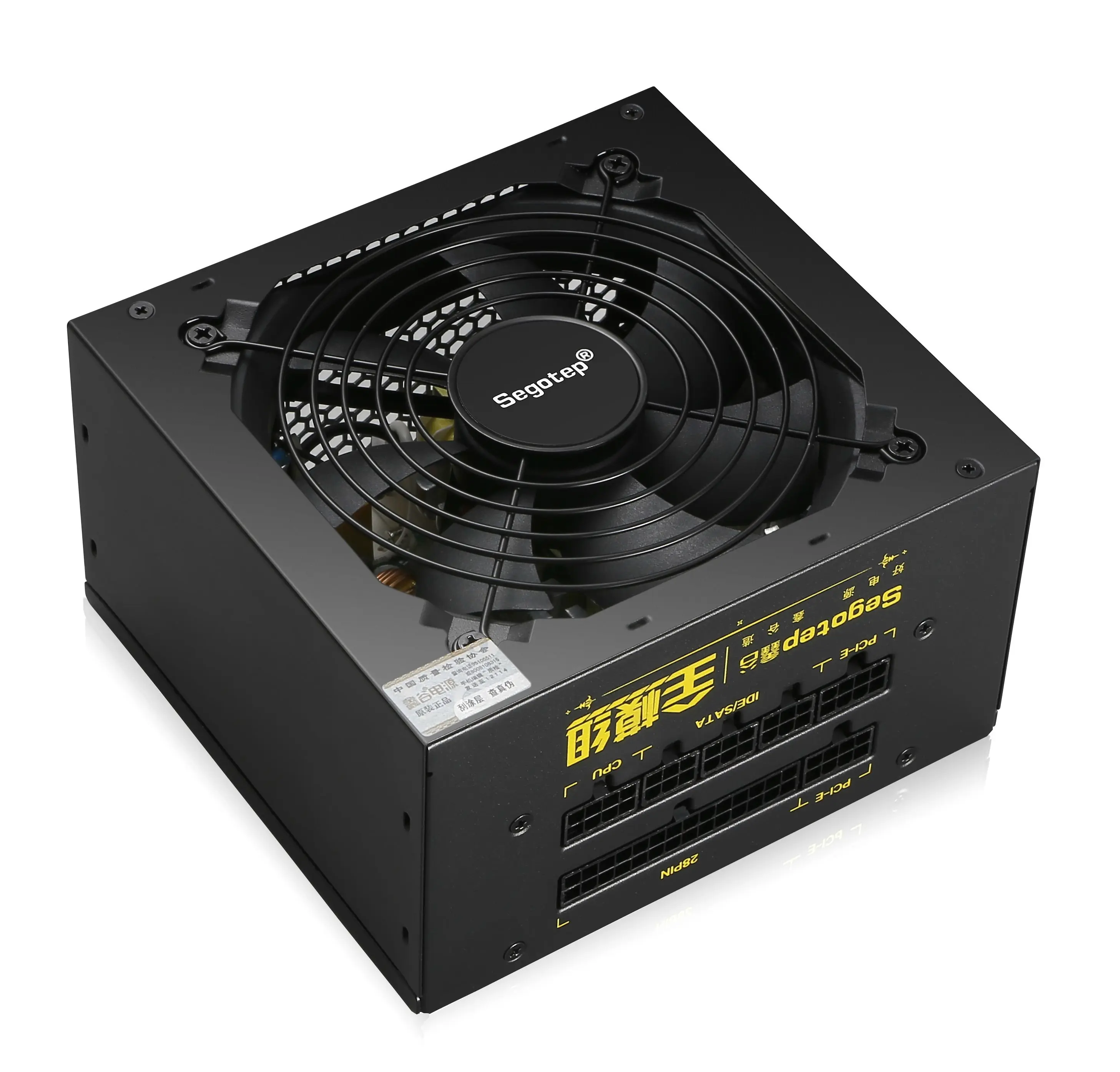 Segotep Psu 1200w 1250W 650W 850W 80PLUS золотая медаль полная форма RGB Pc Power Bank (12 см); Бесшумный