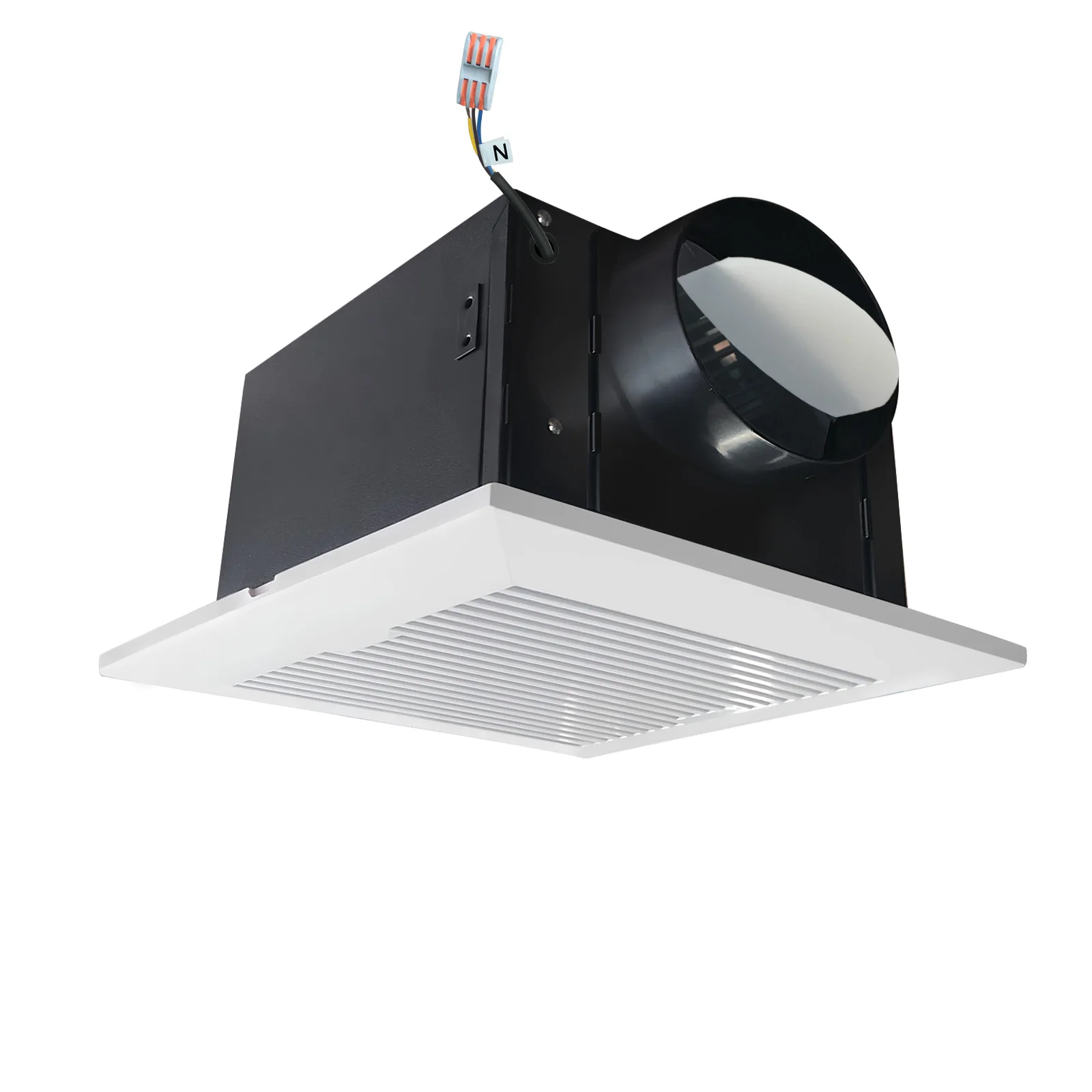 Bathroom Ventilation and Exhaust Fan Ceiling Mount Exhaust Ventilation 88CFM 1.5 Sones White