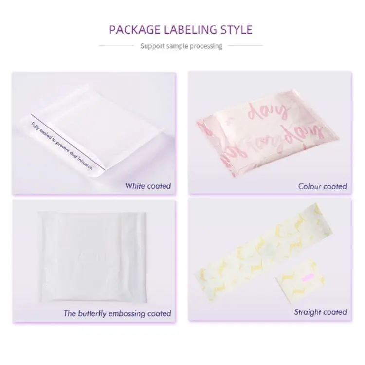 Ultra Thin 100% Incontinence Nurse Mini Cotton Daily Woman Organic Sanitary Napkin For Girl Menstrual Pad Manufacture