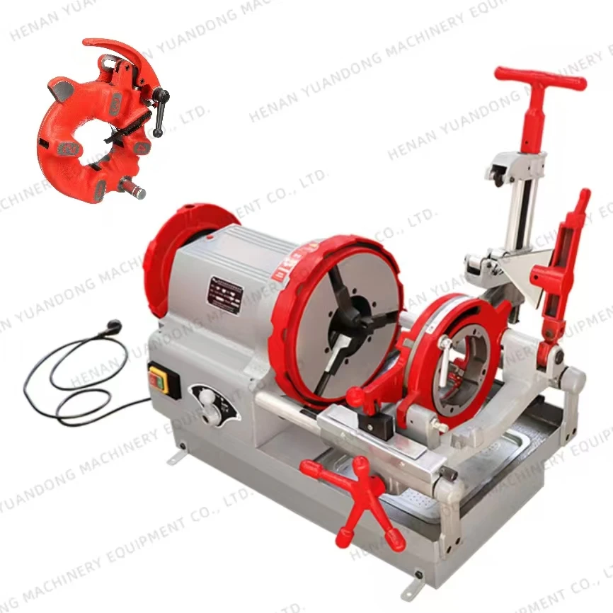 Multi-Functional Pipe Threading Machine NPT Threading Machine For Aluminum Pipe Tube And Bolt