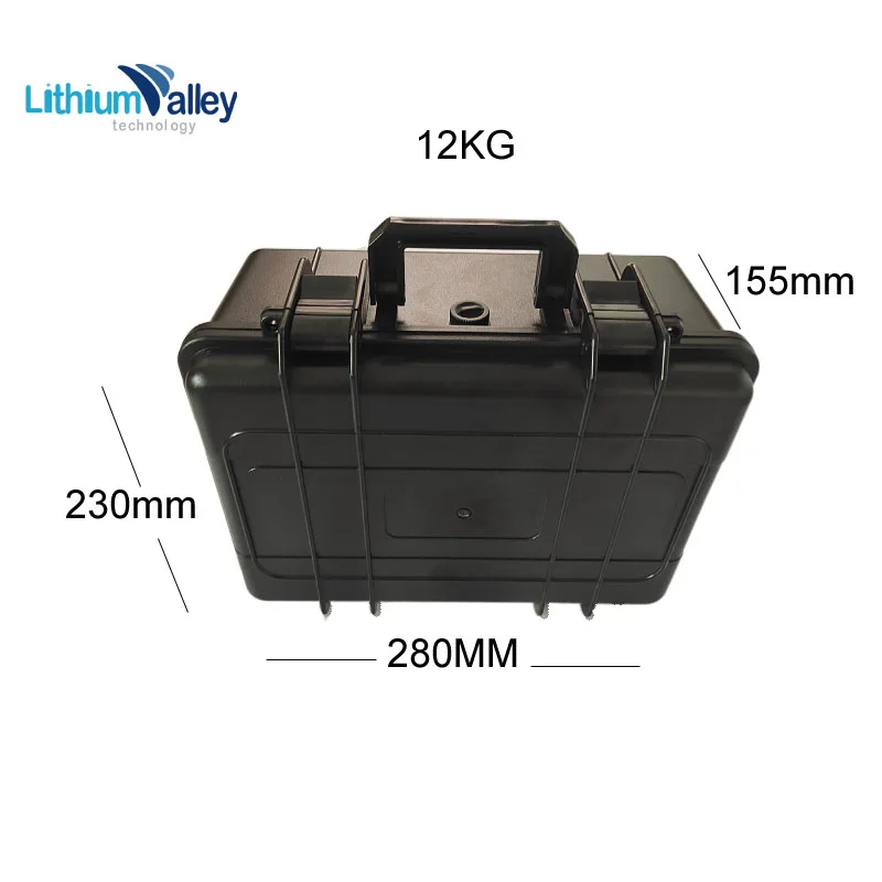 USB battery box lifepo4 12v 100ah lithium ion battery rechargeable battery