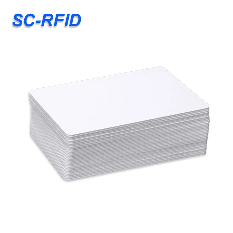 Hot sale Double-sided printable M1 S50 13.56MHZ smart card RFID NFC Business card Access Card