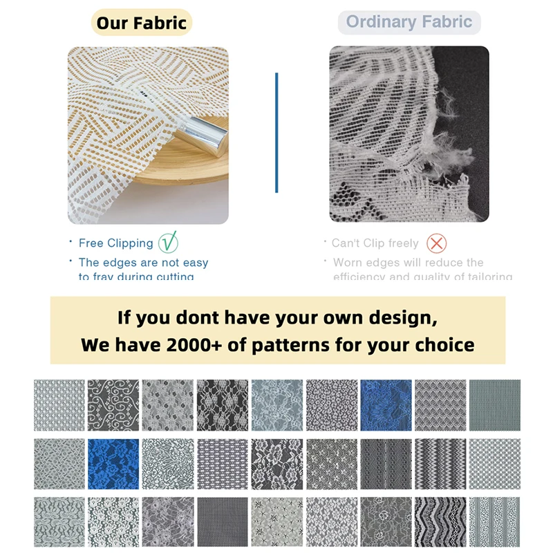 High Elastic Elegant 150cm Width 3d Flower Lace Fabric for Underwear