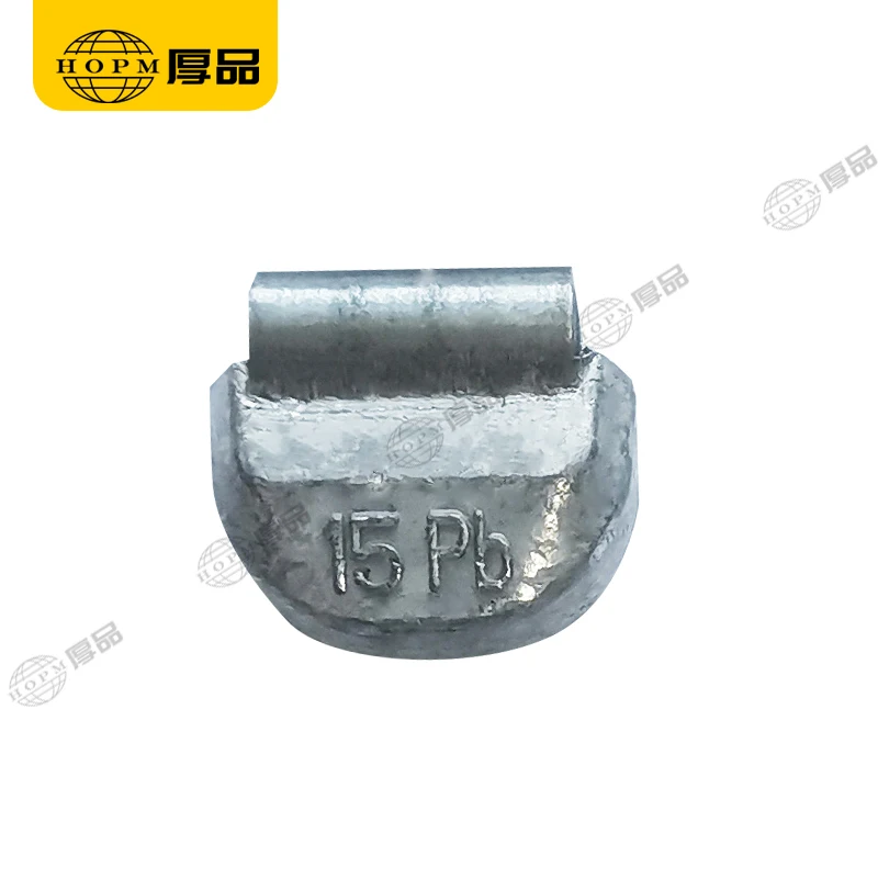 5-60g Plumbum Clip-on Wheel Balance Weight Lead Material Wheel Balancing Weights for Steel Rim Car