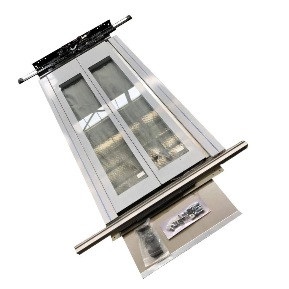 ZOWEE 700mm 800mm passenger landing door mechanism for elevator with header sets lift landing door device