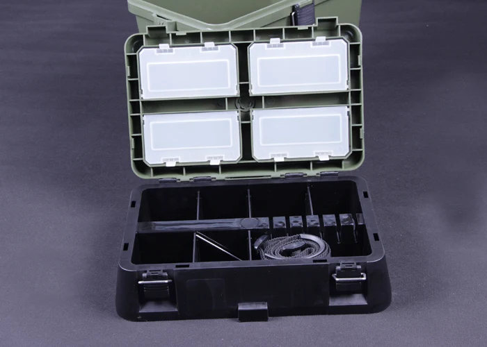LUTAC Other Fishing Products Top Quality Plastic Fishing Tackle Box Wholesale Fishing Seat Box