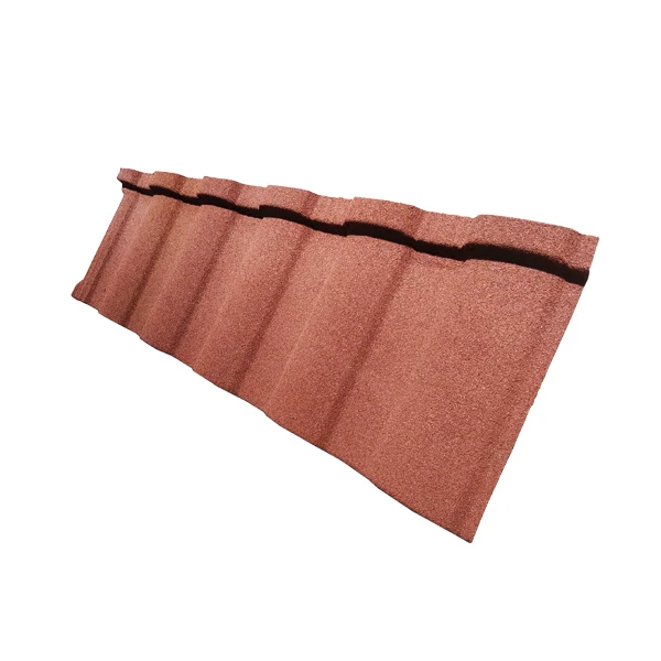 stone chip coated aluminum zinc step tiles roofing sheets in lagos nigeria