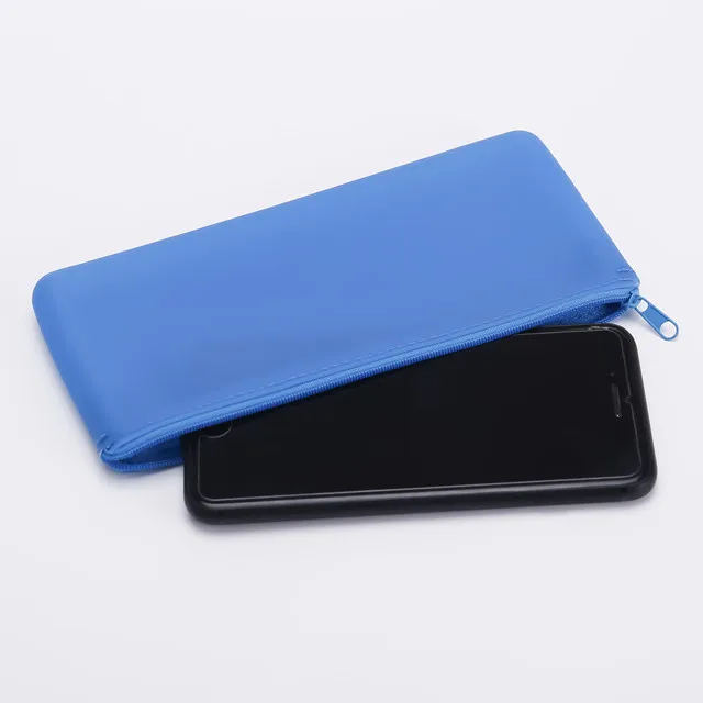 Hot Selling Silicone Pencil Case Waterproof Stationery Storage Organizer Bag Pen Bag School Office