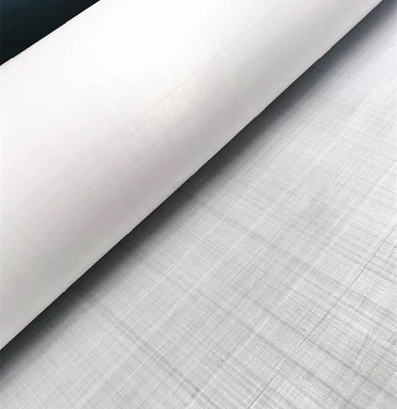 Волоконная ткань PEUD UHMWPE простая белая легкая поверхность анти-Gsm цветная огранка волнистый материал оригинальный рулон