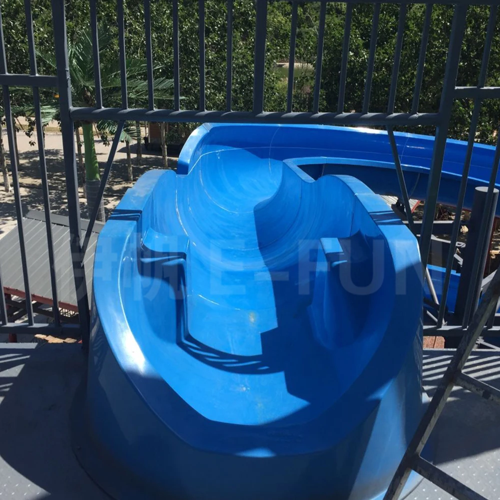Water Play Equipment Fiberglass Water Slide for Sale Aqua Park