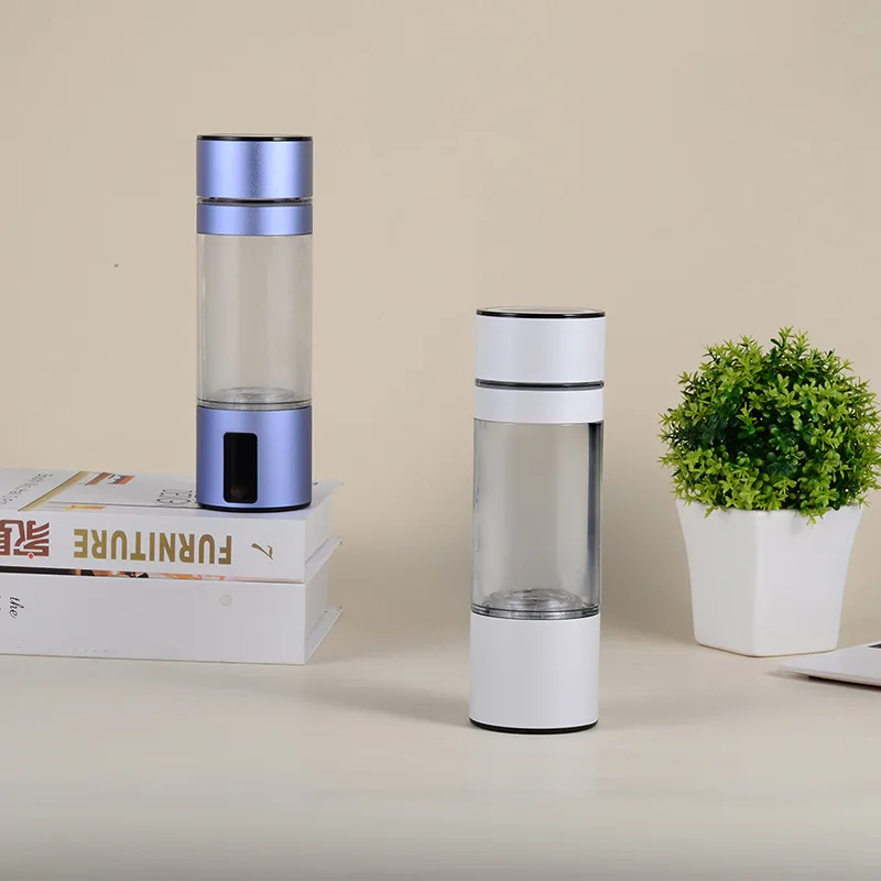 New Smart Bottle Portable Hydrogen Water Bottle 2024 Ionized Bottle Hydrogen Alkaline Water Hydrogen-rich Water Cup