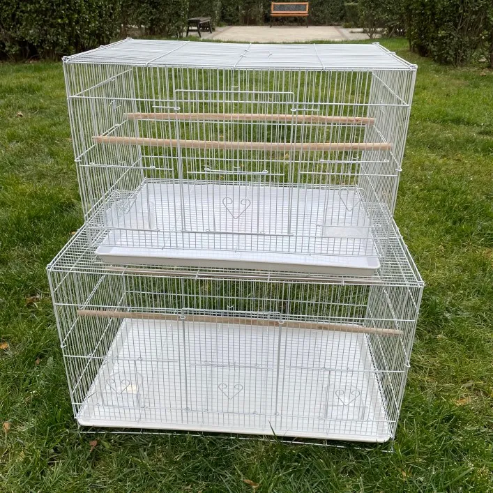 pvc coateding wire mesh bird cages with different colors