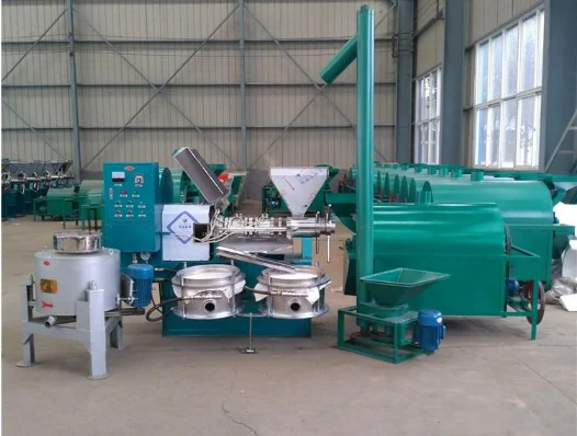 Cold and Hot Oil Extrusion Machine Automatic Screw Peanut Soybean Sesame Sunflower Oil Press Machine