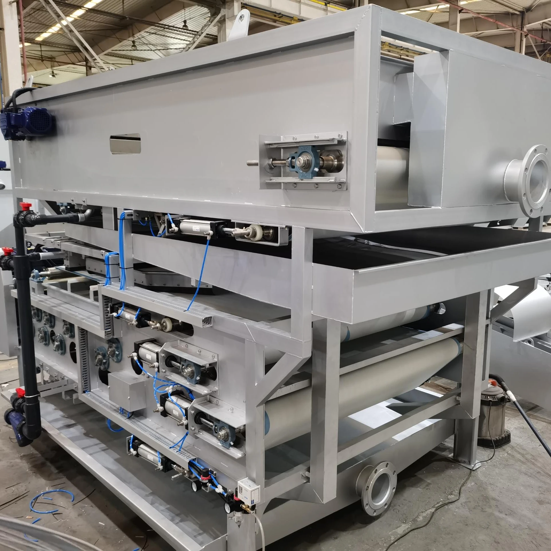 municipal sludge treatment Belt Filter Press for sludge dewatering