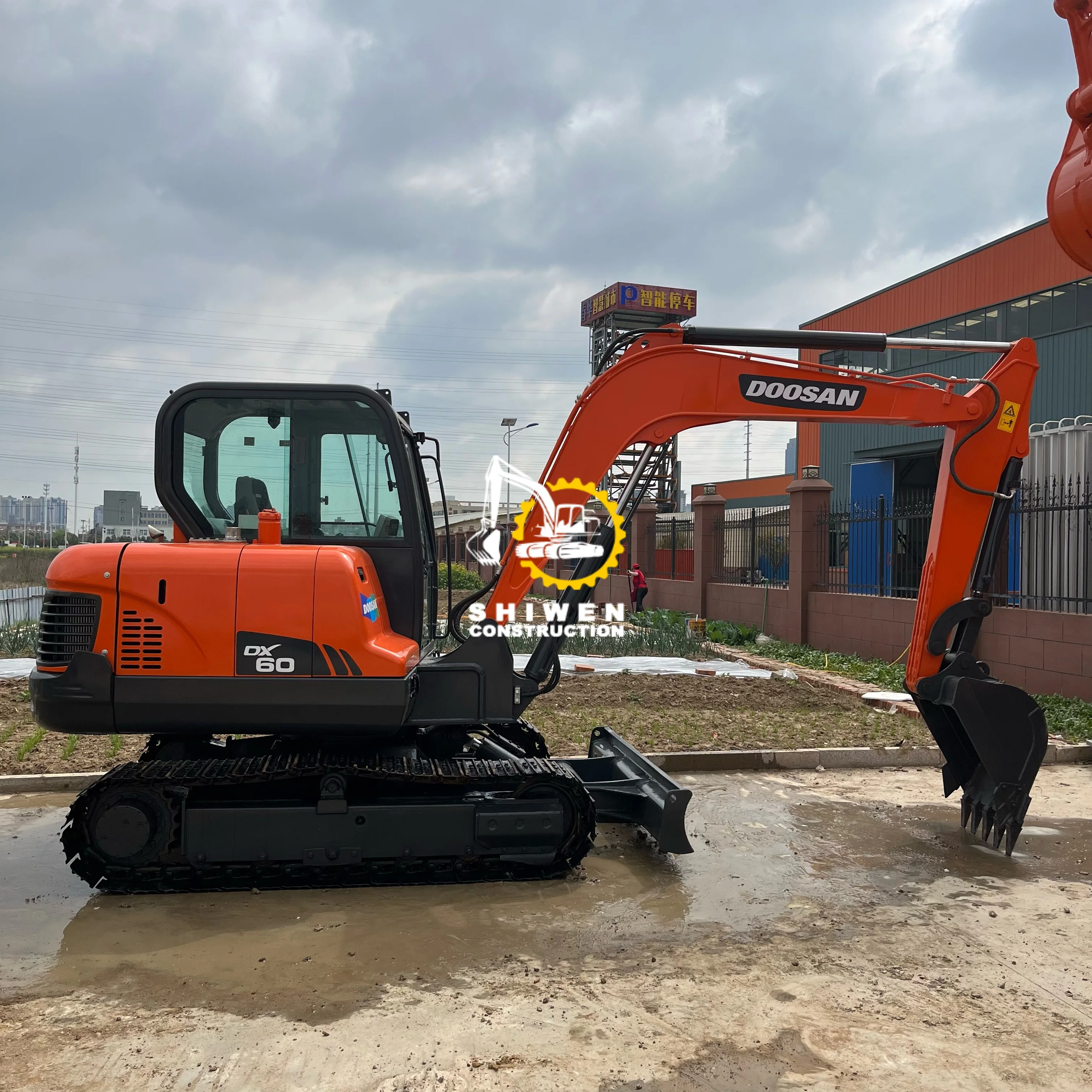 Doosan DX60-9c DH60 DH80 DX80 DX55 DH35 DH55 Excavator Price Low, Hot Sale Used Doosan DX60 Agricultural Machinery Equipment