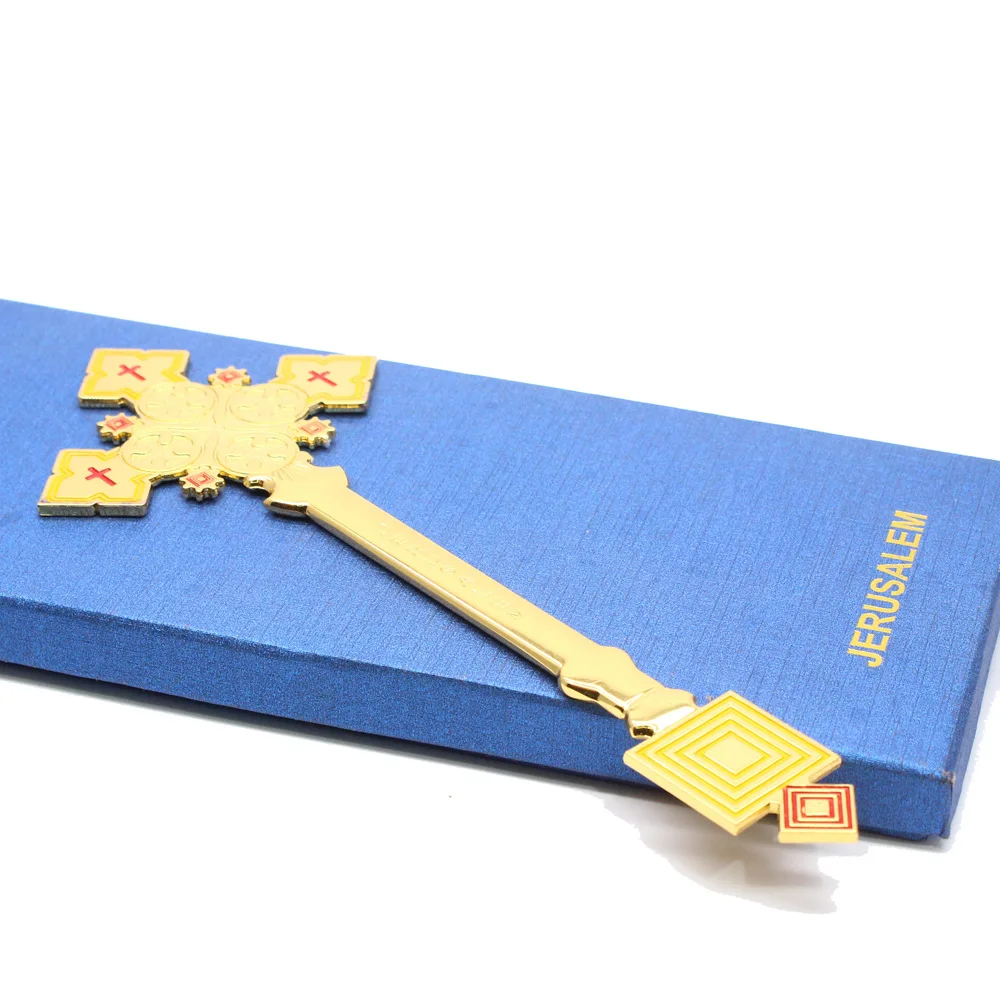 Сверхмощная фабрика, продажа ODM золотого серебряного Coptic & Style для религиозного православного ритуала, крест для рук отца