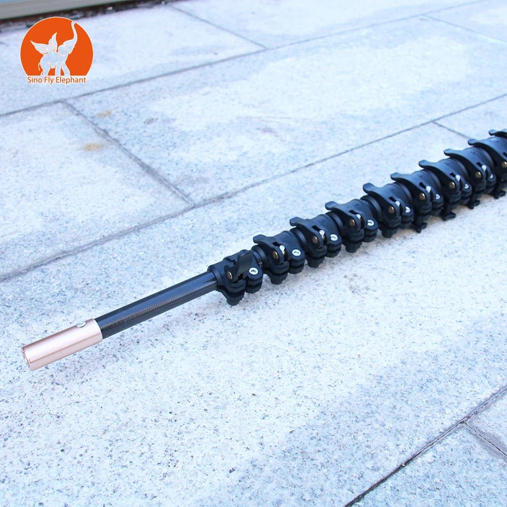 60ft jual carbon fiber lembaran telescopic fishing rod pole pipes shaft carbon fiber tube