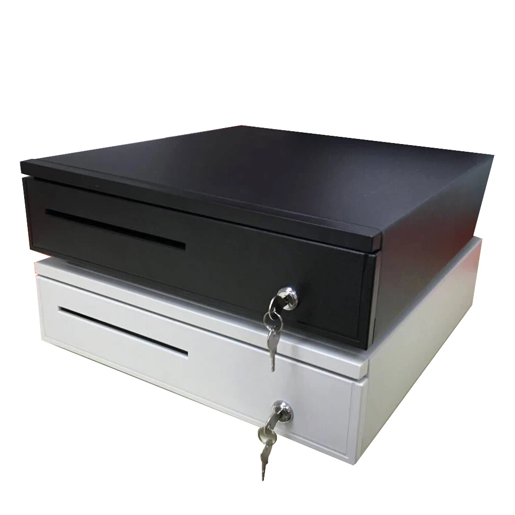 cash drawer POS cash register drawer five grids three section of the cashbox with RJ11 interface for supermarket cashier box