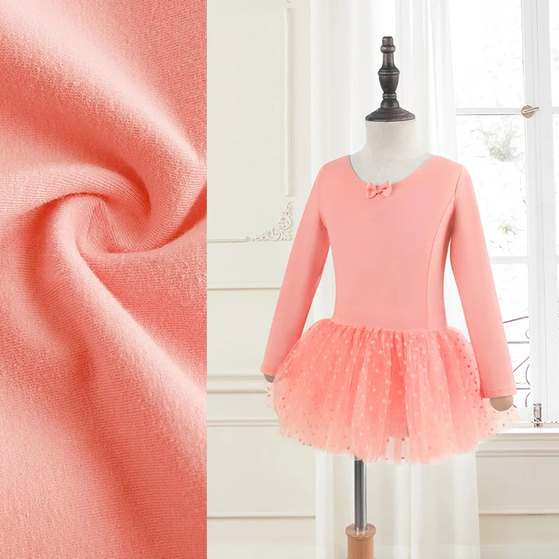 Kids Long Sleeve Ballet Tutu Dress Girls Pink Birthday Princess Dress