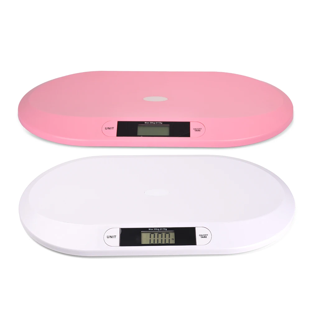 Household Small Animal Kitten Puppy Scale Electronic Pet Scale Digital Toddler Baby Child Weighting Scale with Height Measuring