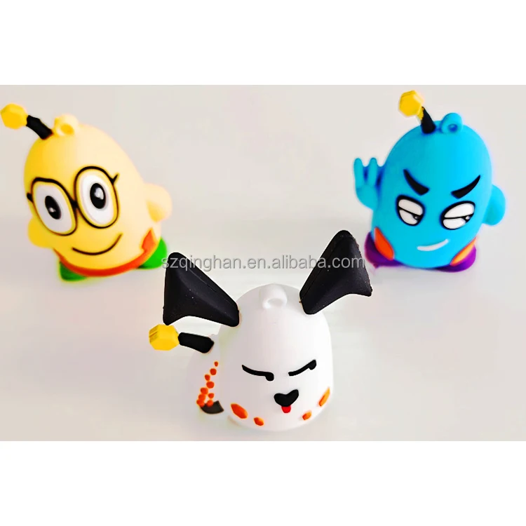 rubber small duck key chain cheap custom pvc key chain small order key chain rubber 3d