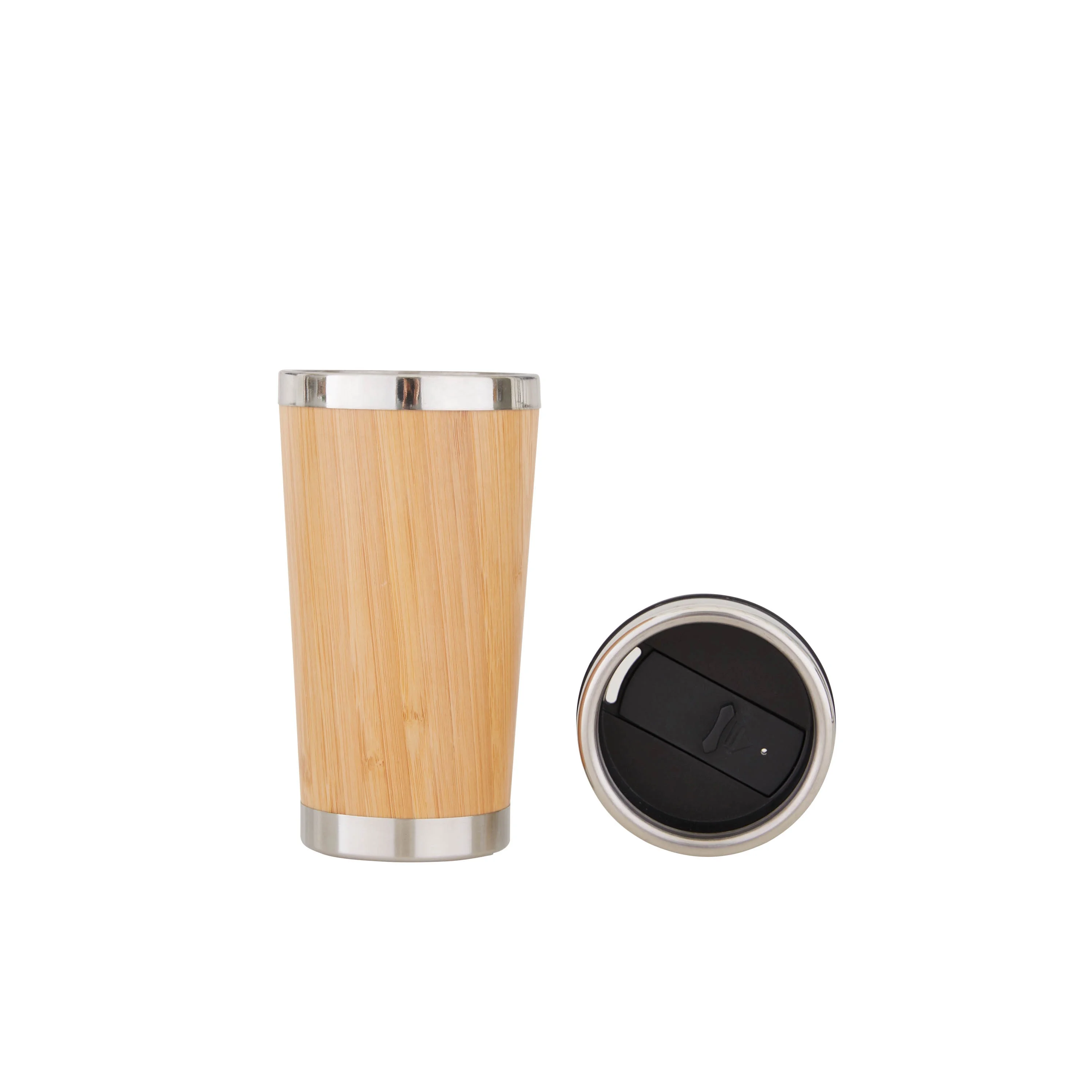 Hot selling Travel Bamboo Fiber Tumbler with Engraving Logo