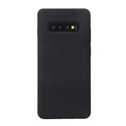 New for samsung S10plus liquid silicone mobile phone case full package case for S10E silicone innovative anti-fall covers