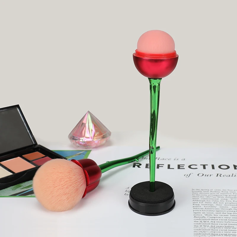 Catboy 2022 New Arrival Single Red Rose Cheap Foundation Makeup Brush Private Label