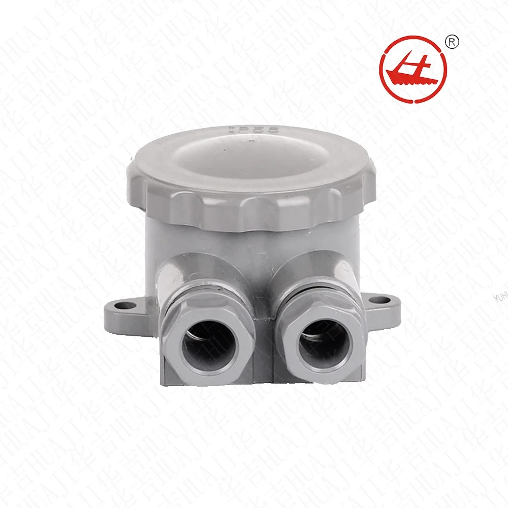 HUAJI 250V 500V High quality water-tight nylon marine junction box   JXF4-1 ~JXF4-3