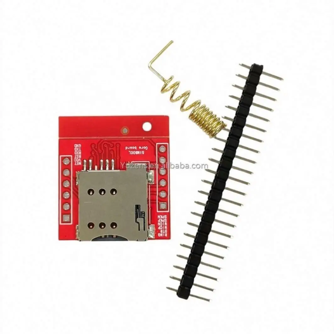 GPRS Adapter GSM Wireless Module TTL Serial Port With Antenna CoreBoard SIM800L