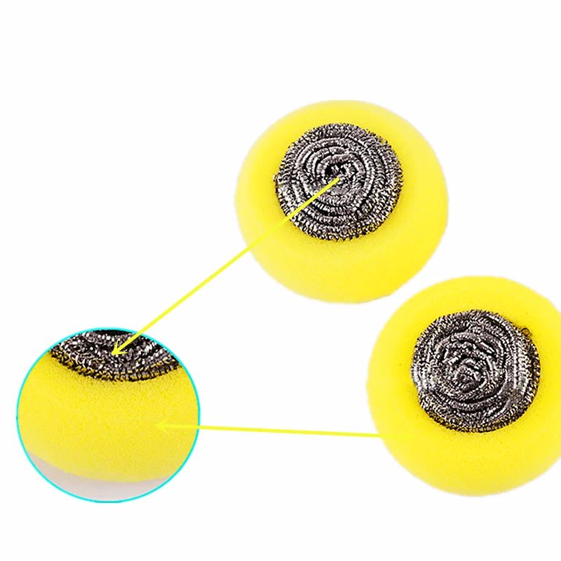 Multi Surface Cleaning Heavy Duty Scouting Pad Powerful Scrubbing Kitchen Cleaner Dish Wash Stainless Steel Scrubber