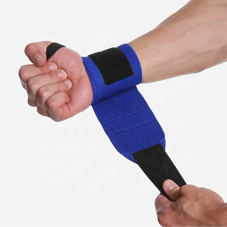 
2019high quality factory price elastic winding compression breathable wrist support/wrist bracer/wrist bandage 