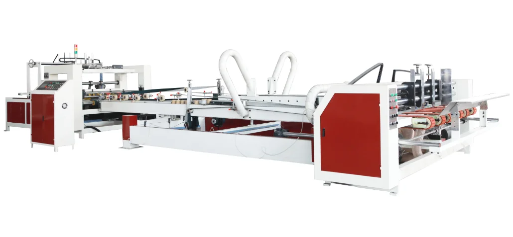 Промышленная популярная полуавтоматическая Складная склеивающая машина для картонных коробок