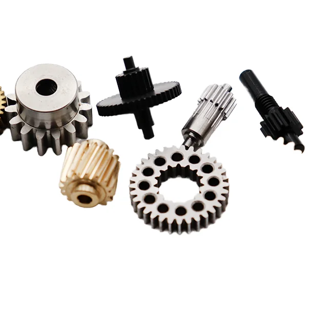 Custom Gear Manufacturer Steel Stainless Casting Brass Cylindrical Difference Gears Rack Pinion Spur Gears