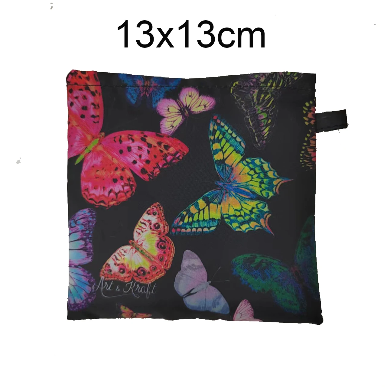 Customized Reusable Recycled Nylon Foldable Tote Bag With Pouch For Shopping and Grocery