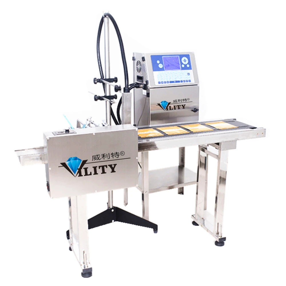 Cheap Price automatic continuous inject printing machine/date code inkjet printer