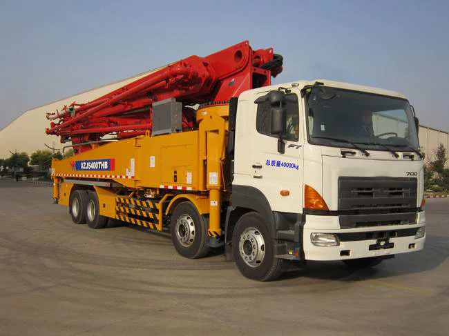 Xuzhou Brand 62M Concrete Pump Truck HB62V With Sitrak/Volvo/Benz/Man Chassis