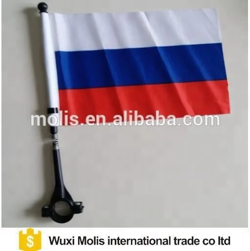 Stock Cheap 100%polyester 3*5ft Russian Russia Flag with Two Grommets