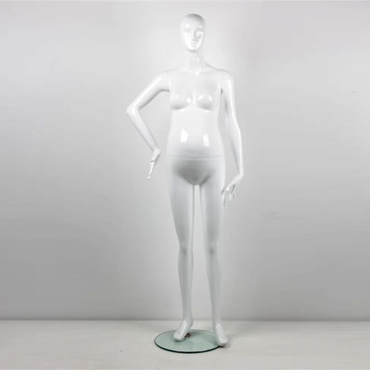 Plus Size Full Body Big Discount Fiberglass Female Pregnant Mannequin