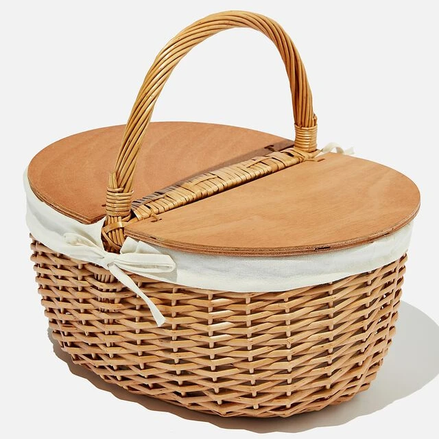 Rattan basket from Vietnam - High quality bamboo rattan basket for fruit, storage, decoration from Vietnam
