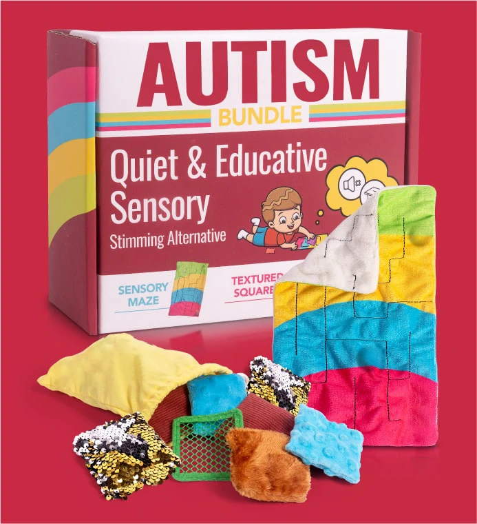 Fidget Toy Set Anxiety Relief Stress Reliever Push Pops 3D Pin Silicone Sensory Oral Motor Kits For Autism