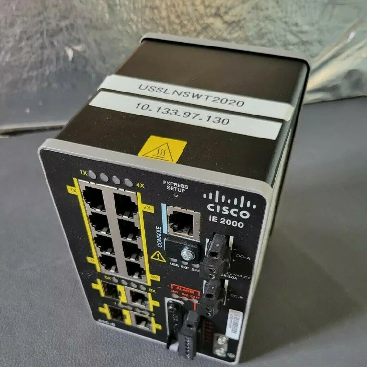 New Original IE-2000 IE-2000-8TC-G-B Industrial Ethernet Switch