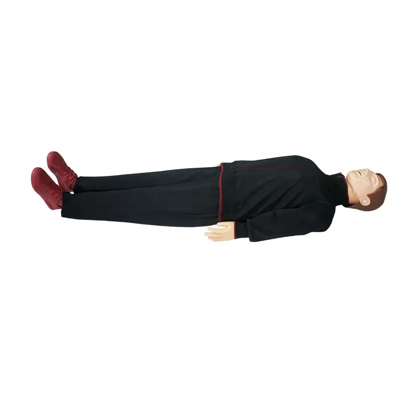
Medical college rescue training mouth to mouth puppen cpr full body kit family chin cpr manikin set 