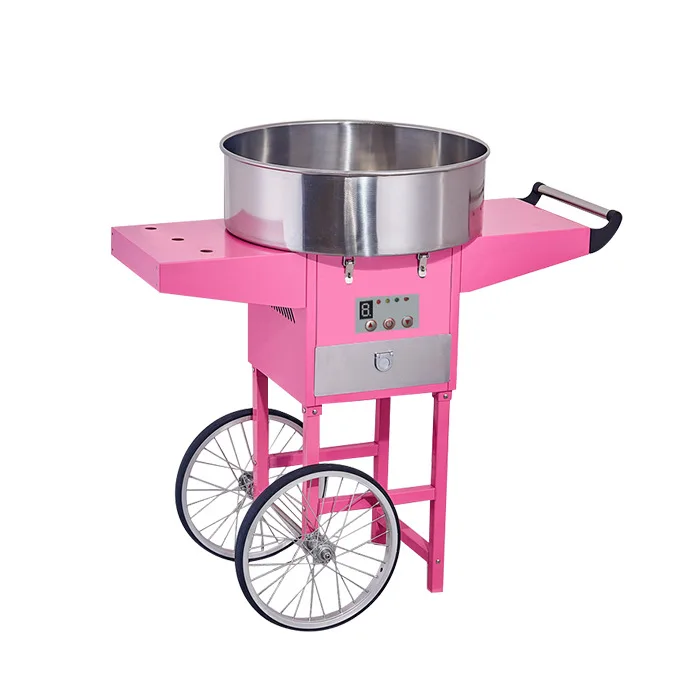 Electric Cotton Candy Machine Automatic Candy Floss Making Machine for Commercial Use on Sale