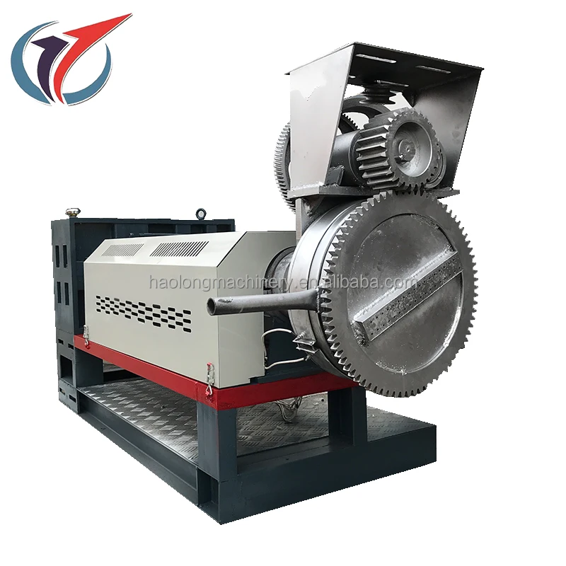 Waste Nylon Film Airbag Cloth Pelletizer Pla Granules Making Machine Plastic Pellet Making Machine